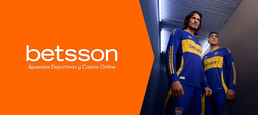 Betsson + Boca Junios en su nueva camiseta