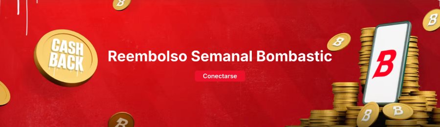 Cashback en Bombastic Casino Argentina