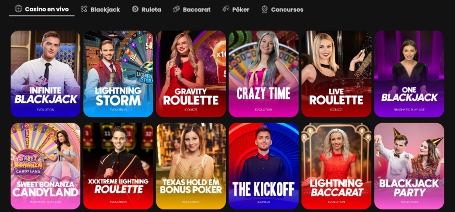 Casino en Vivo WSM Casino Argentina