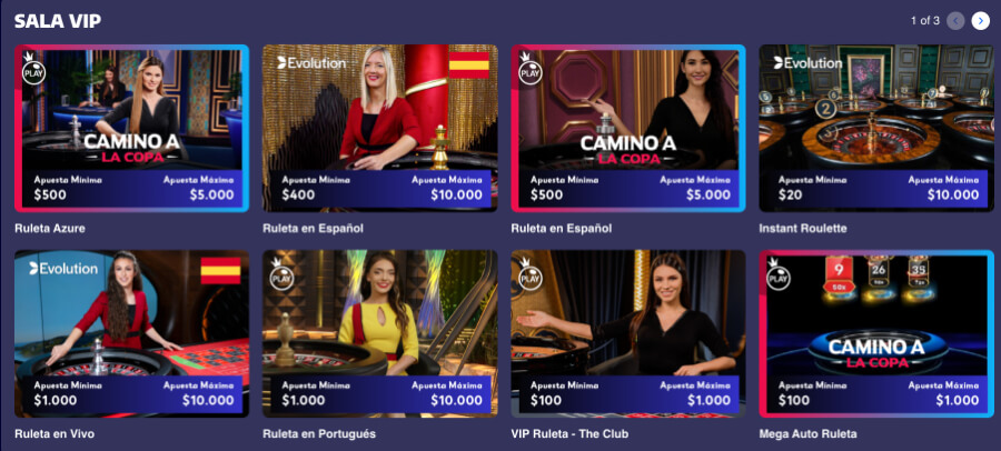 Casino en vivo Casino Buenos Aires