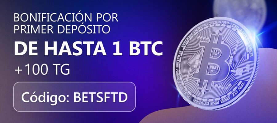 Bono de bienvenida Bets.io